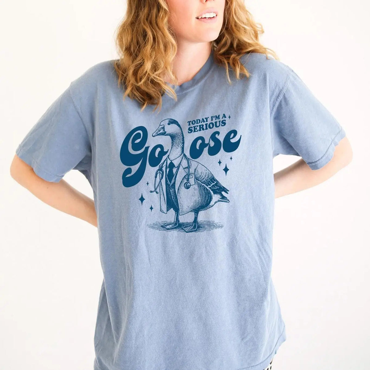 Serious Goose shirt - Comfort Colors