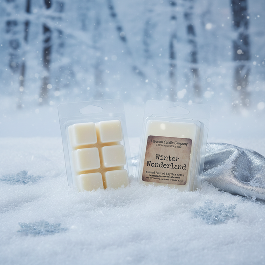 Winter Wonderland Wax Melt magical winter lifestyle setting