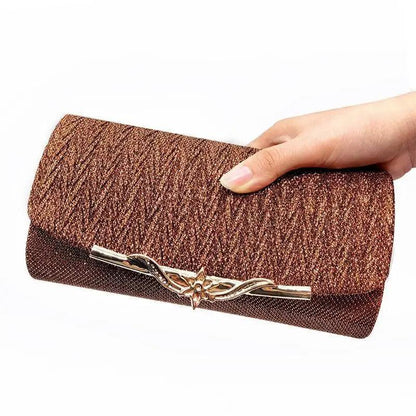 Glitter Bridal Clutch Bag