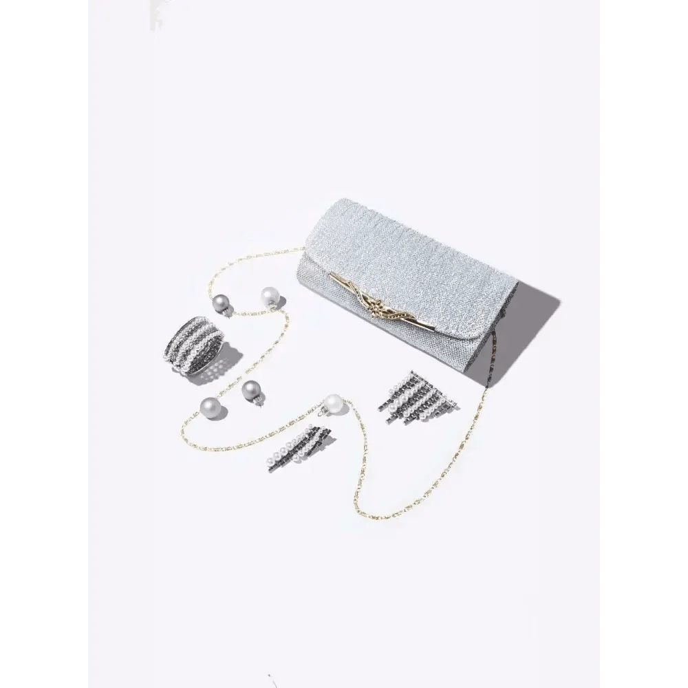 Glitter Bridal Clutch Bag