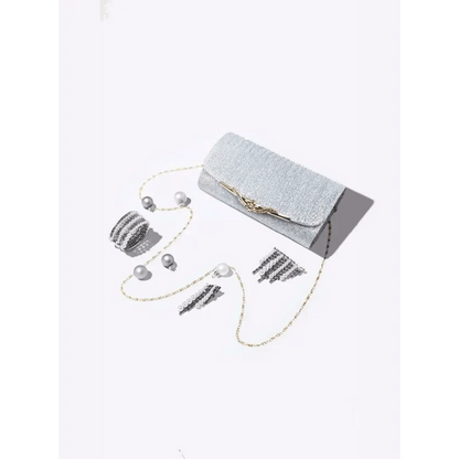 Glitter Bridal Clutch Bag